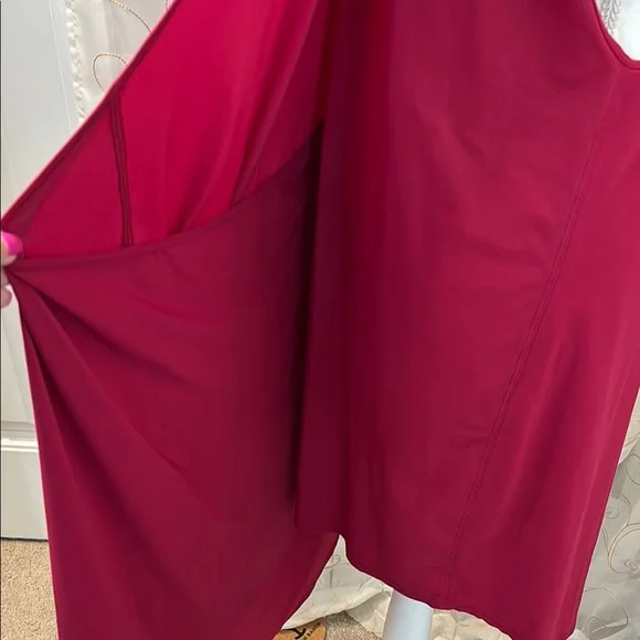 Lululemon Athletica Red Sleeveless Scoop Neck Sundress - Picture 4 of 8